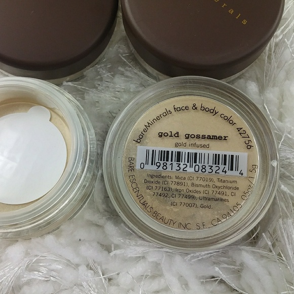 5 for $25 ID Bare Minerals Gold Gossamer - Picture 4 of 4